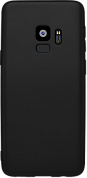 Чехол Deppa Case Silk для Samsung S9 (черный металлик)