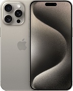 Смартфон Apple iPhone 15 Pro Max Dual Sim 512GB, Natural Titanium (серый) 