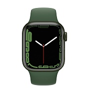 Apple Watch Series 7 45mm Aluminum Case with Sport Band Green (Зеленый клевер)