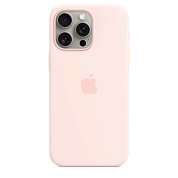 Apple Чехол Apple iPhone 15 Pro Max Silicone Case с MagSafe, Light Pink (MT1U3) 