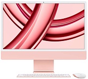 Apple iMac 24" Retina 4,5K, M3 (8C CPU, 8C GPU, 2023), 8 ГБ, 256 ГБ SSD, розовый (MQRD3)
