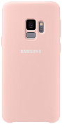Чехол G960 Silicone Cover для Samsung Galaxy S9 (розовый)