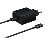 Samsung Сетевое зарядное устройство EP-TA845XBEGRU 45W + кабель USB Type-C, черный