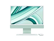 Apple iMac 24" Retina 4,5K, M3 (8C CPU, 10C GPU, 2023), 8 ГБ, 256 ГБ SSD, зеленый
