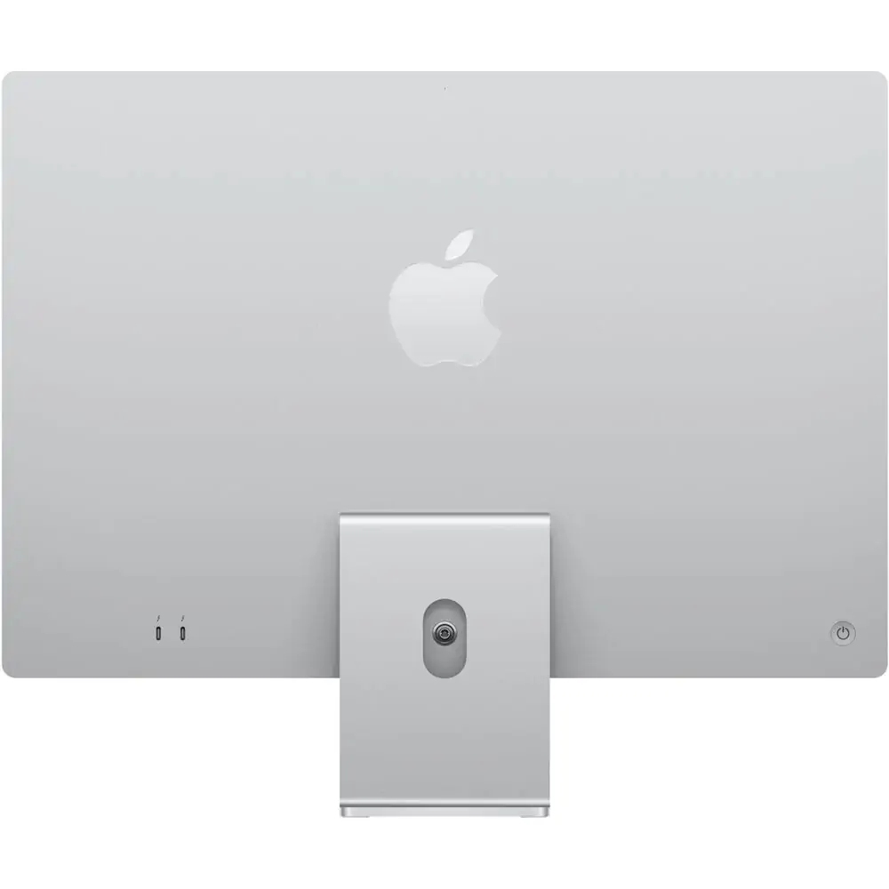Моноблок Apple iMac 24", 2021 г. MGTF3 8-Core CPU 7-Core GPU/8 ГБ/256GB SSD/23.5"/4480x2520/MacOS (Серебро) - фото 1