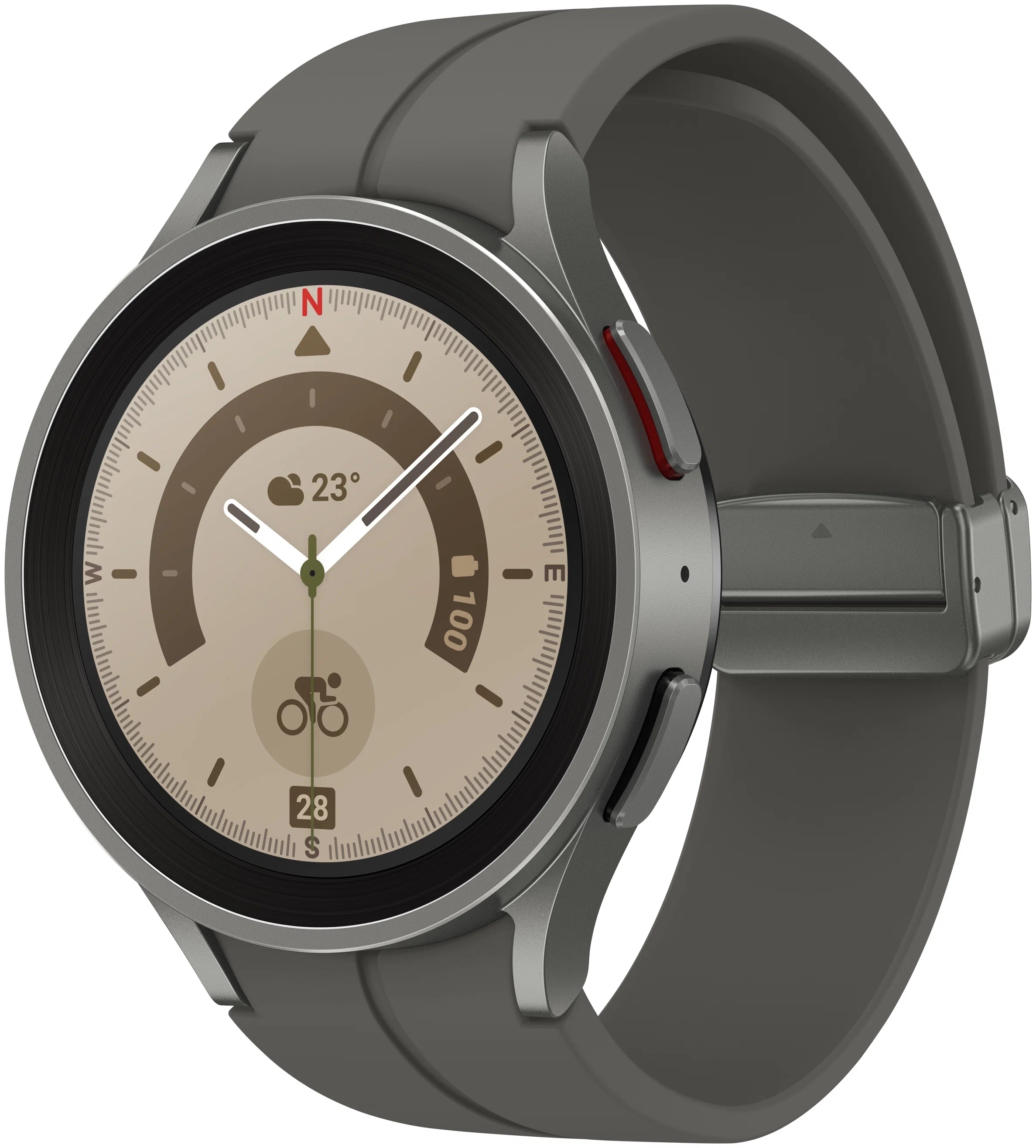 Часы Samsung Galaxy Watch 5 Pro 45mm LTE, серый - фото 4
