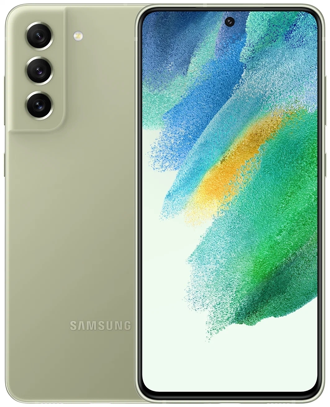 Смартфон Samsung Galaxy S21 FE (Exynos) 8/128 ГБ, зеленый - фото