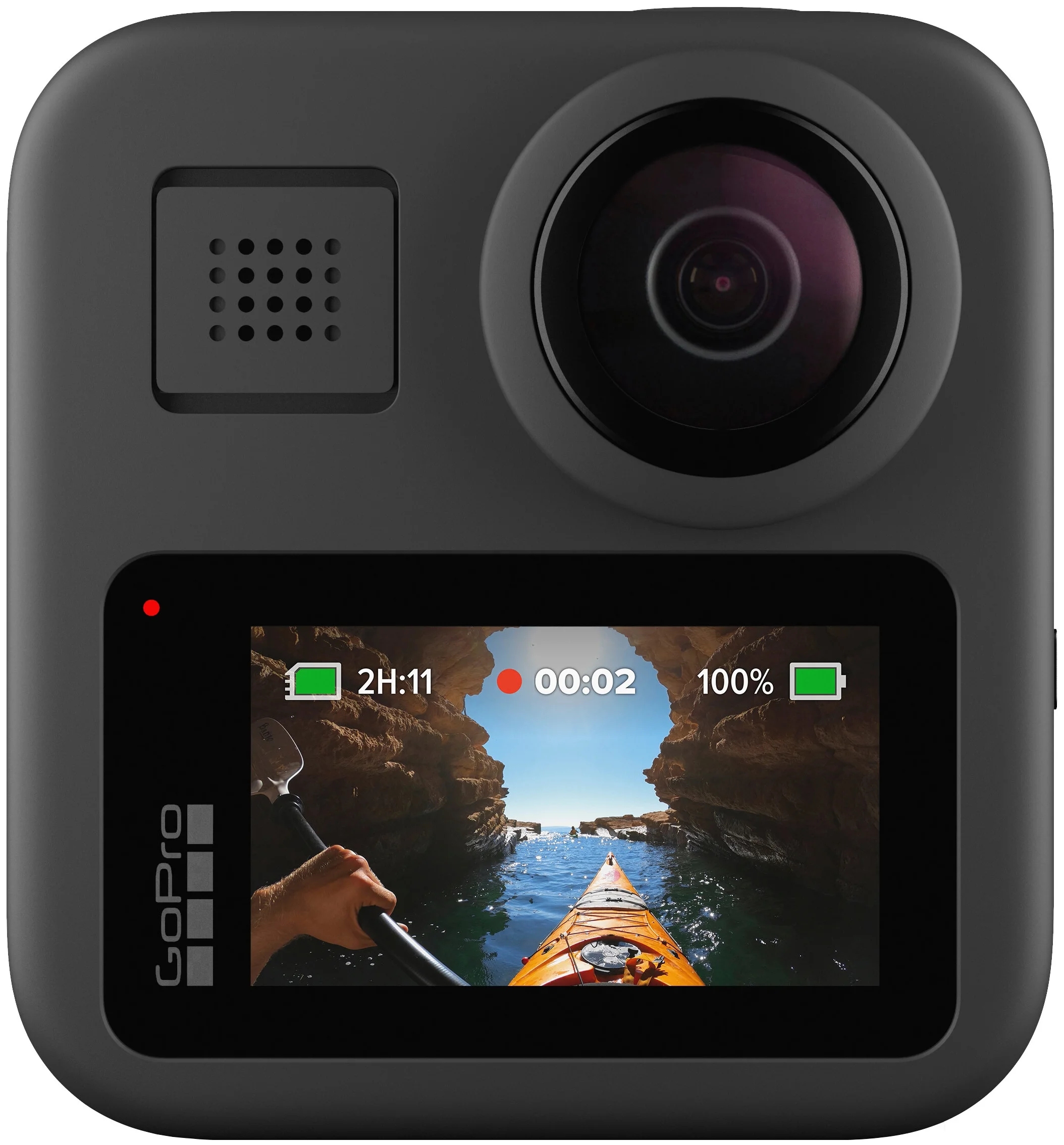 Экшн-камера GoPro MAX (CHDHZ-201-RW/CHDHZ-202-RX), 16.6МП, 4992x2496, черный - фото 3