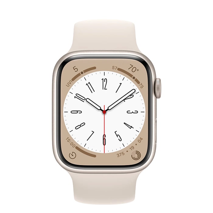 Watch Series 8 41mm Aluminum Case with Sport Band Starlight