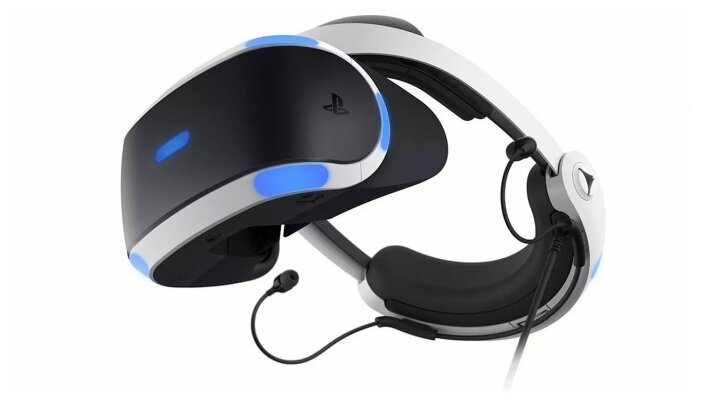 Sony PlayStation VR шлем виртуальной реальности (CUH-ZVR2) + PS Camera + Игра PlayStation VR Worlds + Adapter PS5 - фото 2
