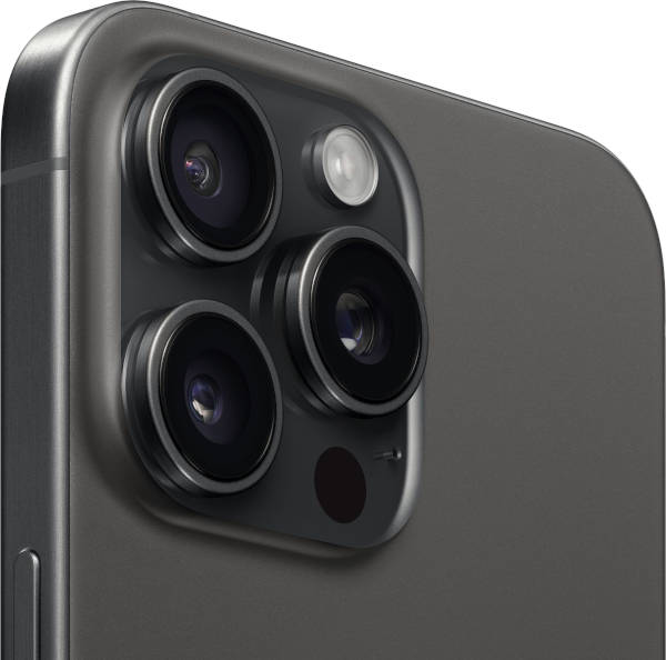 Смартфон Apple iPhone 15 Pro Max 1TB, Black Titanium (черный) - фото 2