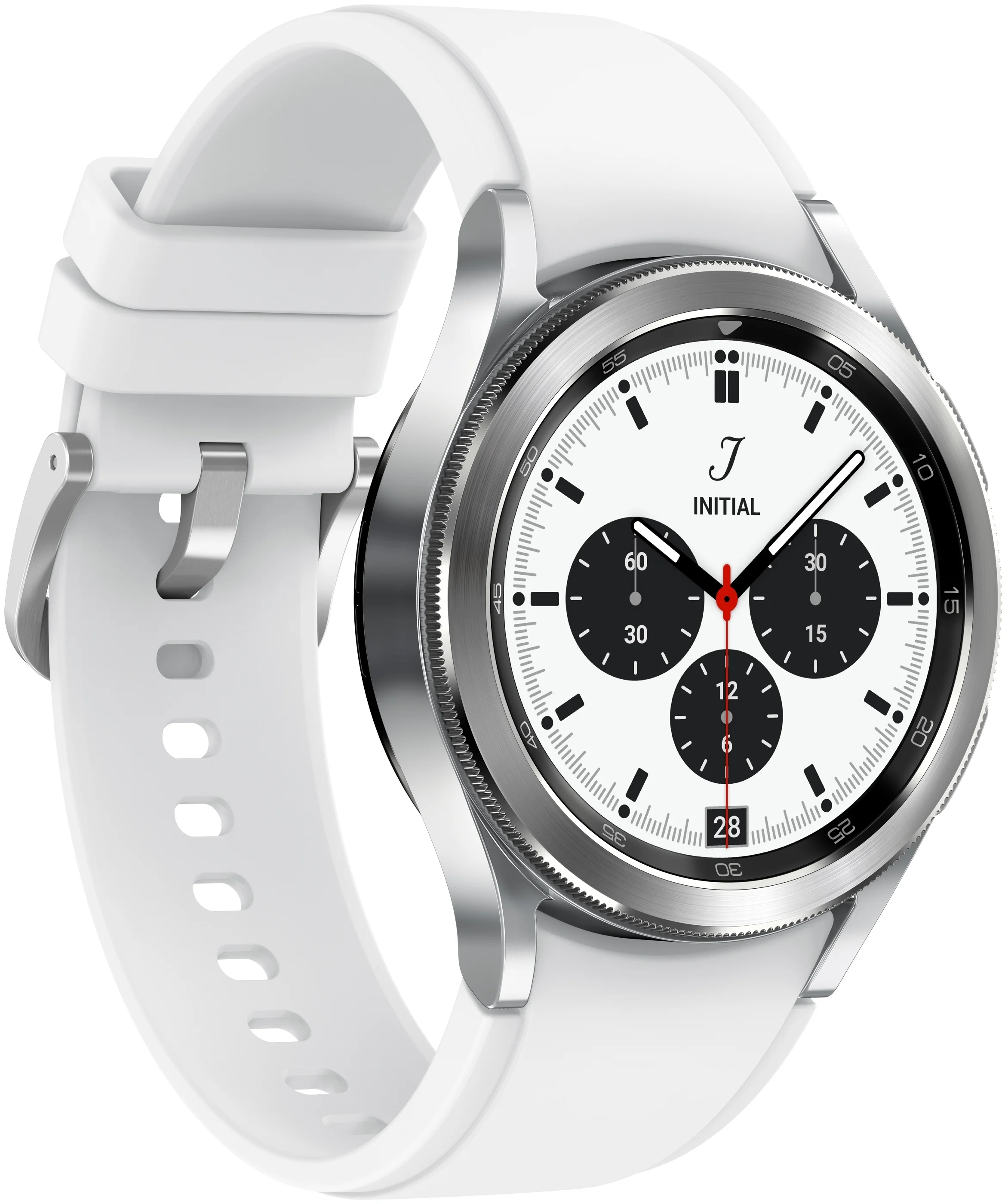 Умные часы Samsung Galaxy Watch4 Classic 42мм, серебро - фото 0