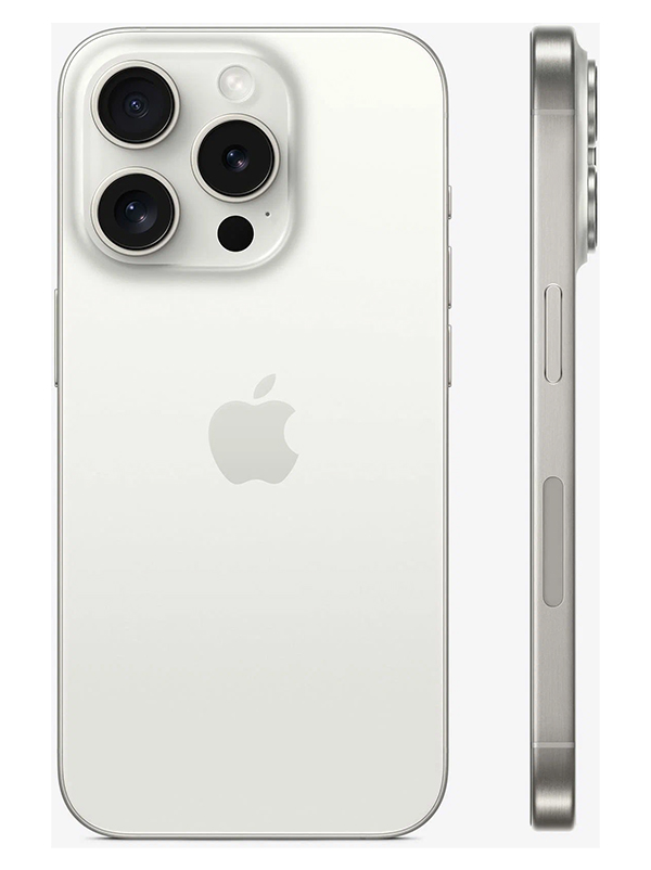 Смартфон Apple iPhone 15 Pro 1TB, white - фото 1