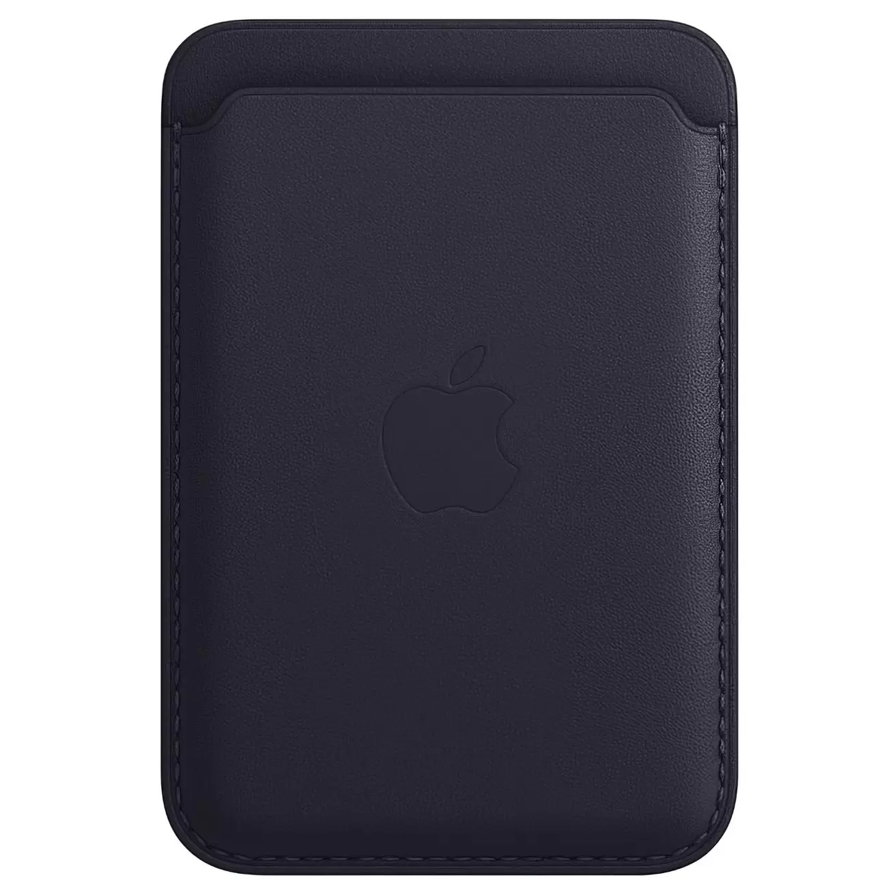 Чехол Apple Кожаный чехол-бумажник MagSafe для iPhone, INK (MPPW3ZE/A) - фото