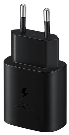 Samsung Сетевое зарядное устройство EP-TA800NBEGRU 25W, черный - фото 1