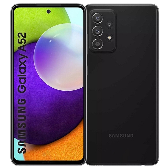 Смартфон Samsung Galaxy A52 4/128GB Black (Черный) - фото