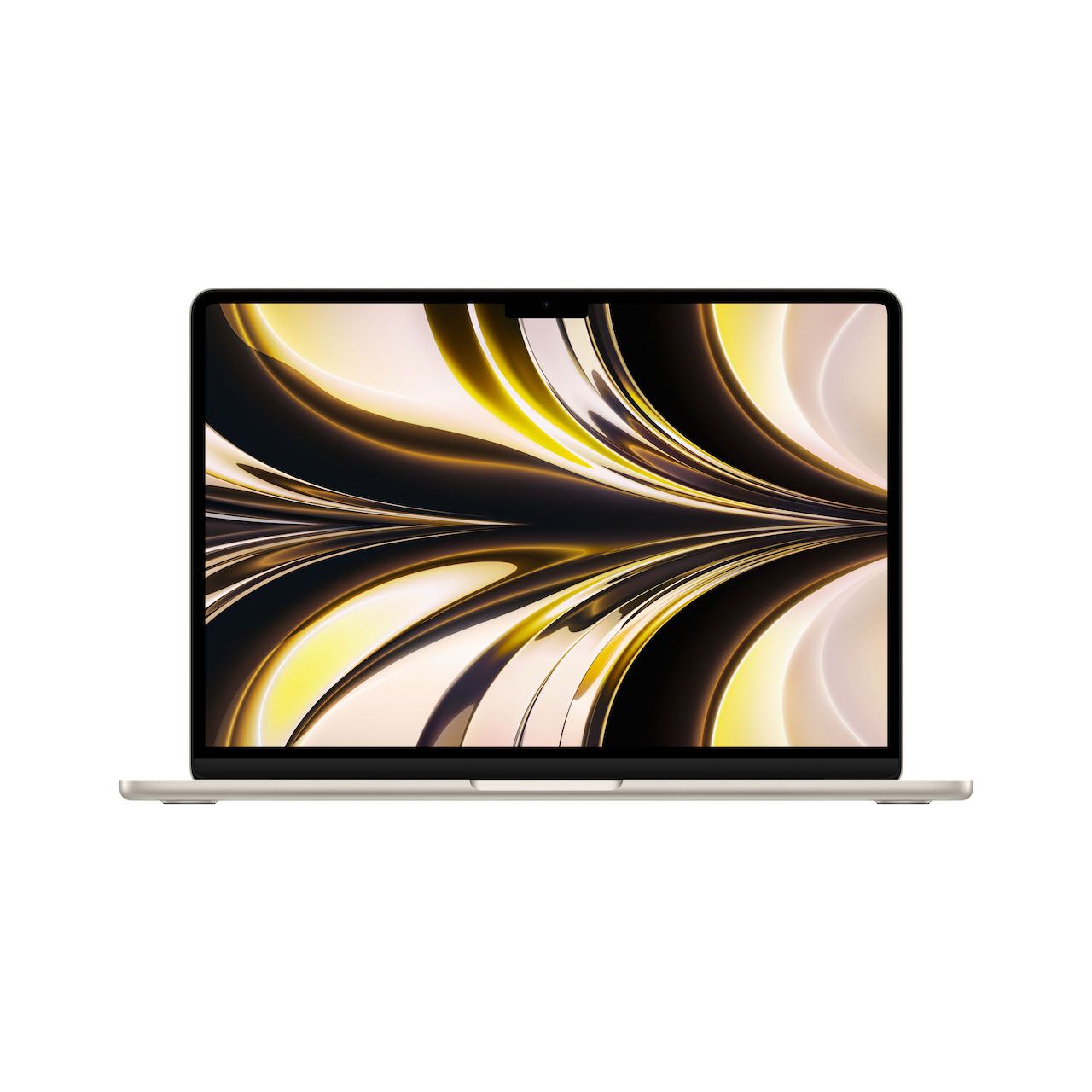 Ноутбук Apple MacBook Air 13 (2022) MLY23, Apple M2 8 core 8ГБ, 512ГБ SSD, золотистый