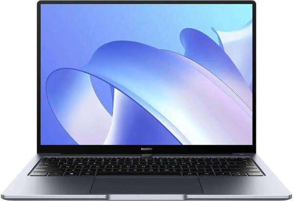 Ноутбук Huawei MateBook 14 KLVL-W76W, 14", IPS, AMD Ryzen 7 5700U 1.8ГГц, 8-ядерный, 16ГБ DDR4, 512ГБ SSD, AMD Radeon , Windows 11 Home, серый космос [53013PBV] - фото