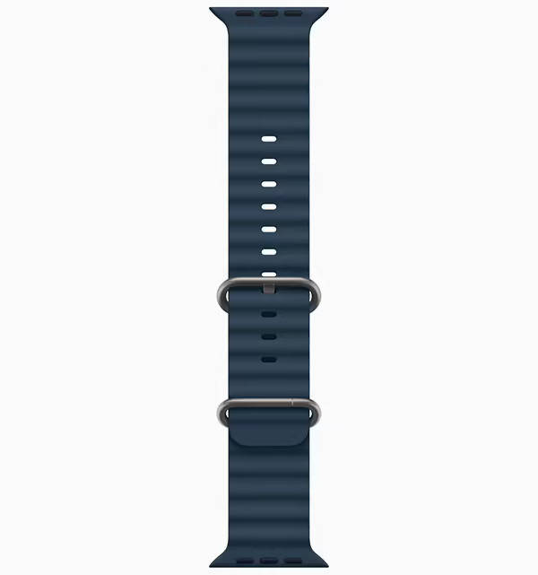 Apple Watch Ultra 2 49mm Titanium Case with Blue Ocean Band - фото 1