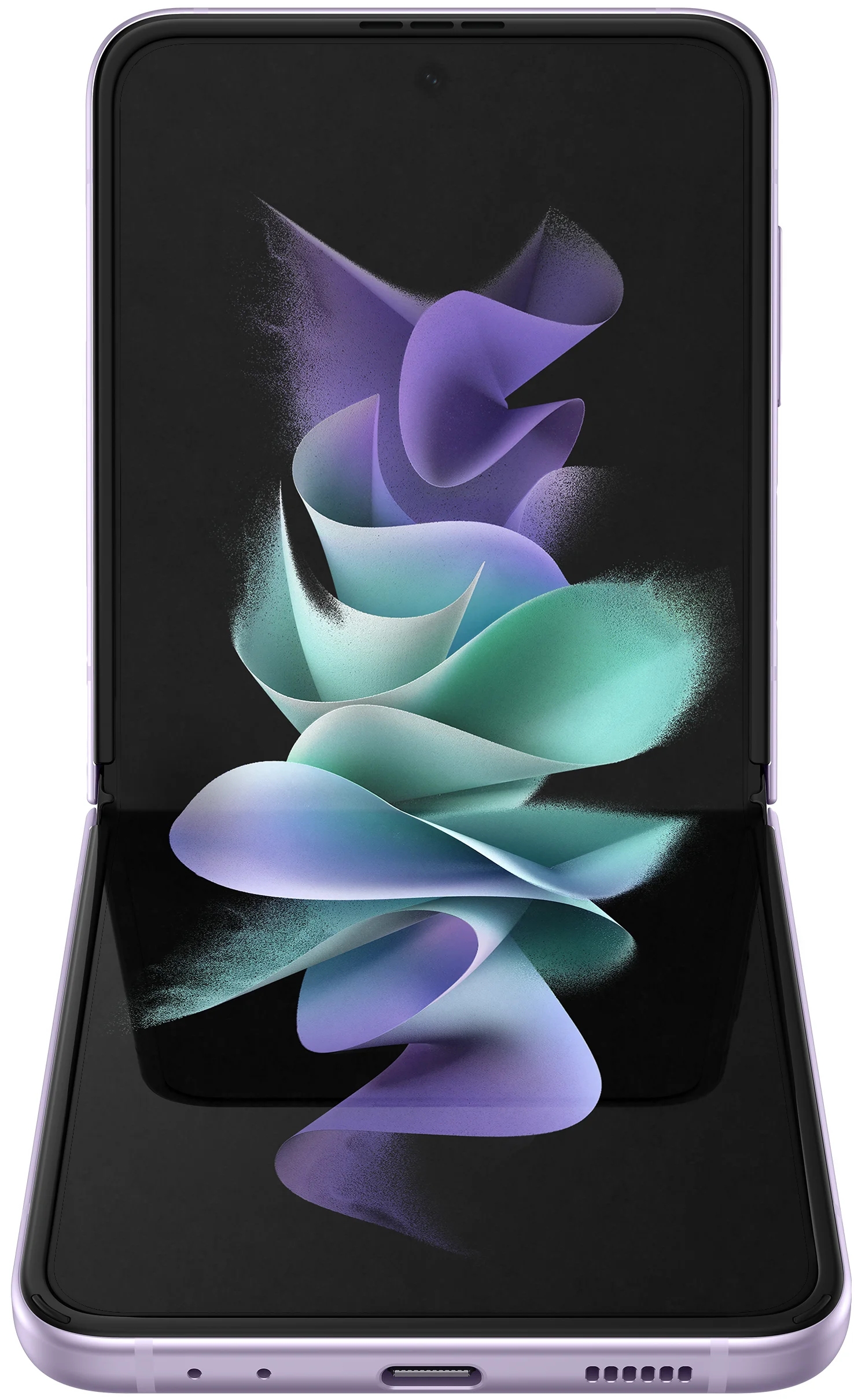 Смартфон Samsung Galaxy Z Flip3 128GB, лавандовый - фото 0