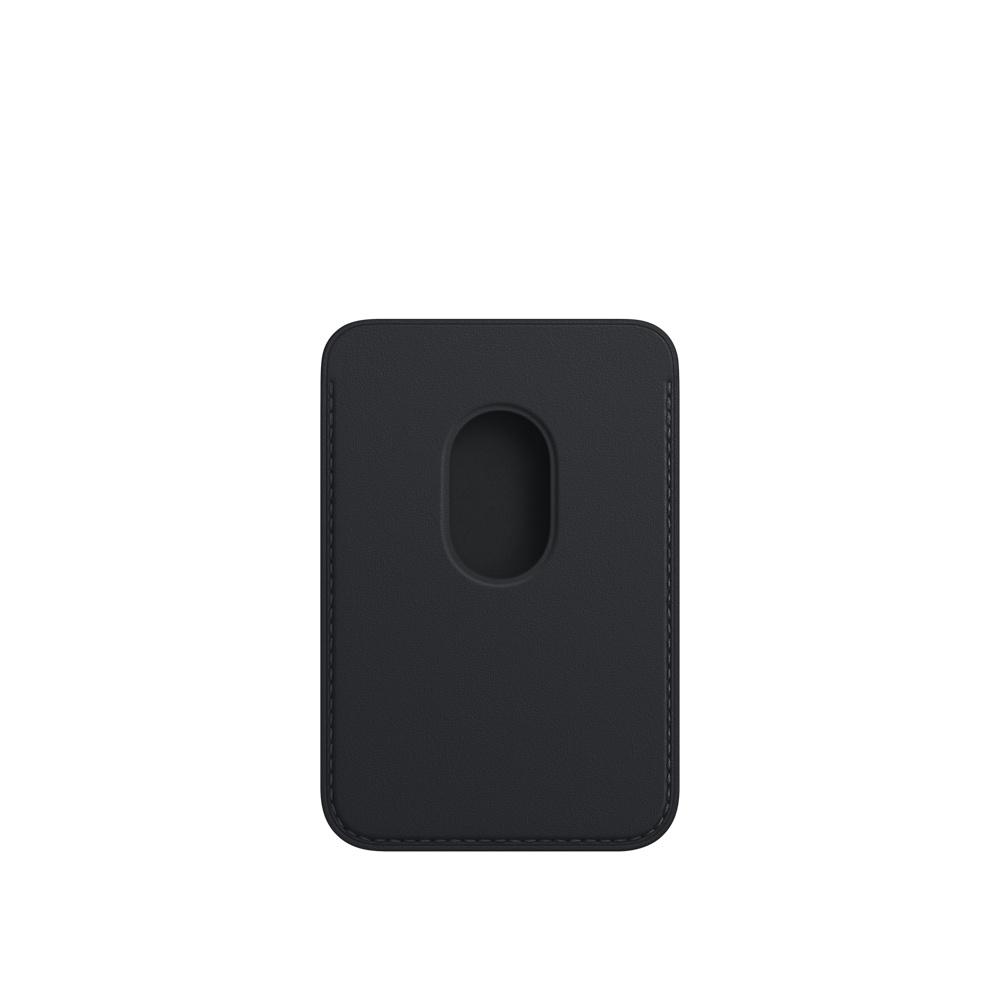 Чехол Apple Кожаный чехол-бумажник MagSafe для iPhone, тёмная ночь (MM0Y3ZM)) - фото 0