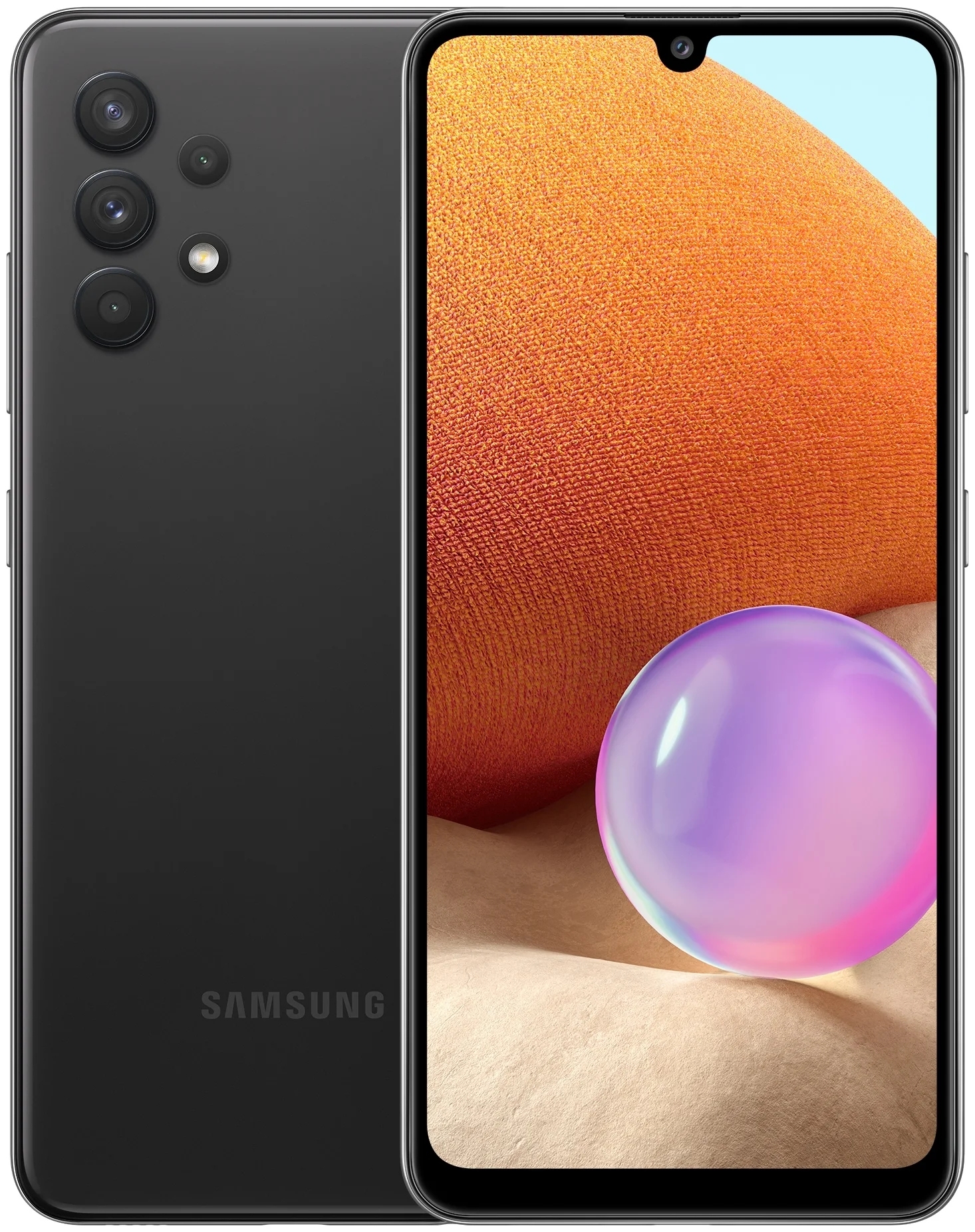 Смартфон Samsung Galaxy A32 6/128 ГБ, черный - фото