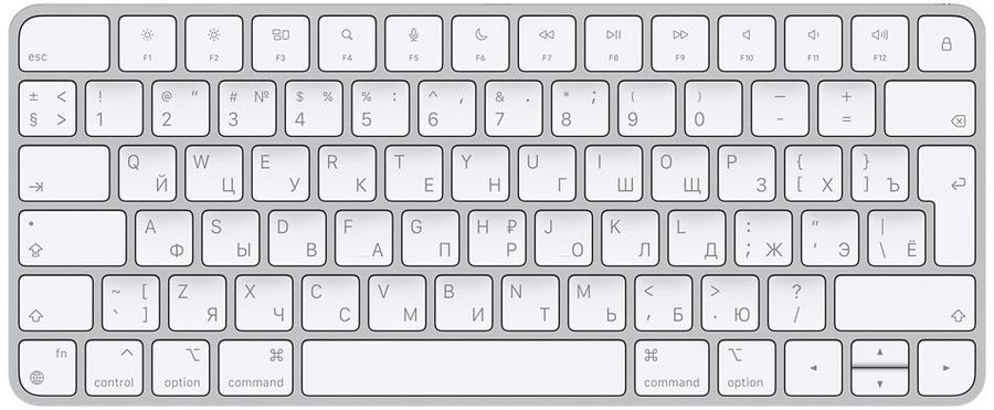 Клавиатура Apple Magic Keyboard (mk2a3rs/a), белый - фото