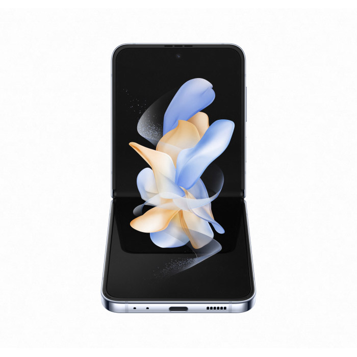 Смартфон Samsung Galaxy Z Flip4 256GB, голубой - фото