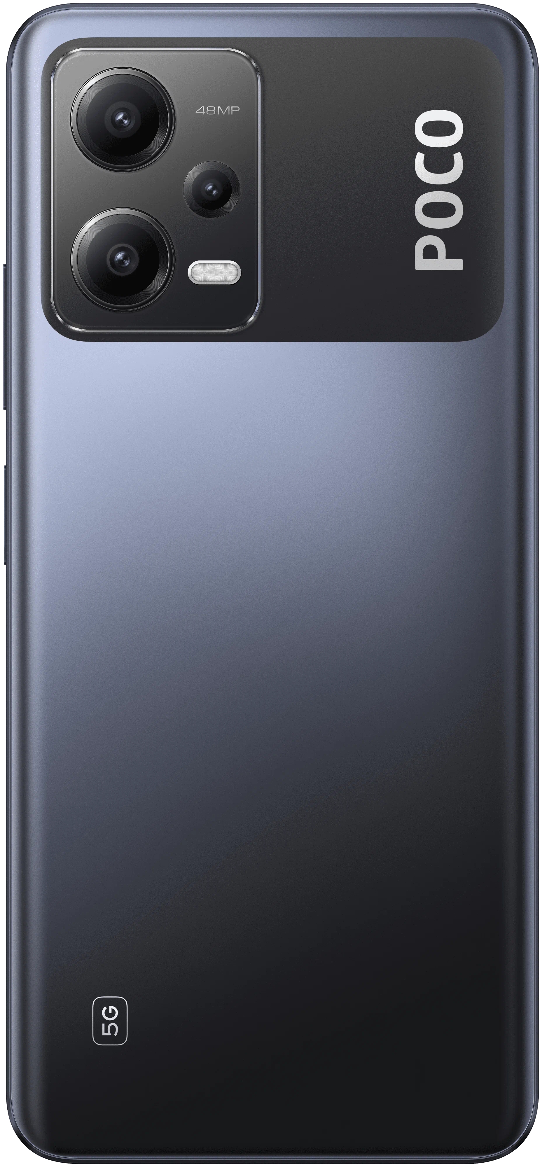 Смартфон Xiaomi POCO X5 5G 6/128 ГБ, черный - фото 2
