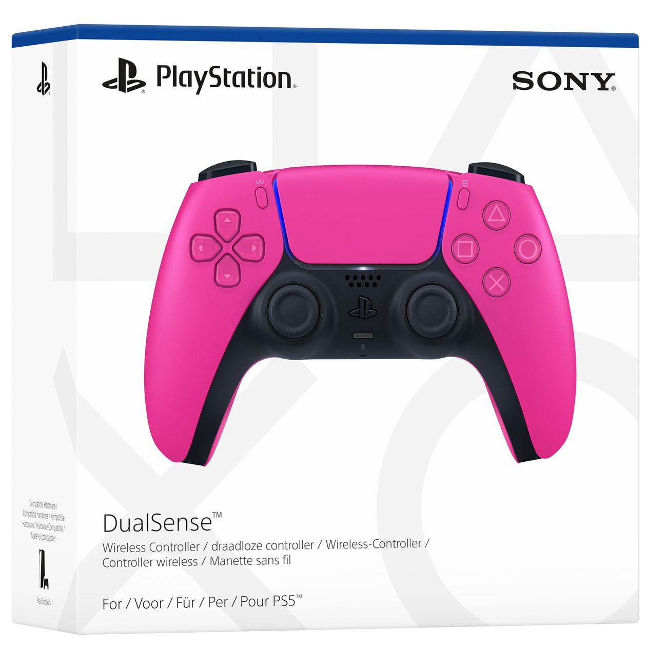 Геймпад Sony DualSense, розовый - фото 0