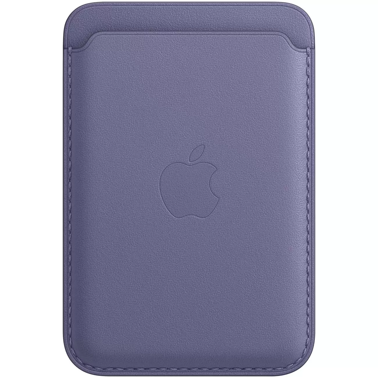 Чехол Apple Кожаный чехол-бумажник MagSafe для iPhone, сиреневая глициния - фото
