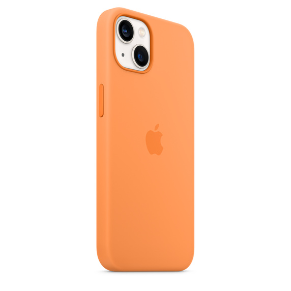 Силиконовый чехол MagSafe для iPhone 13, цвет «весенняя мимоза» - фото 0