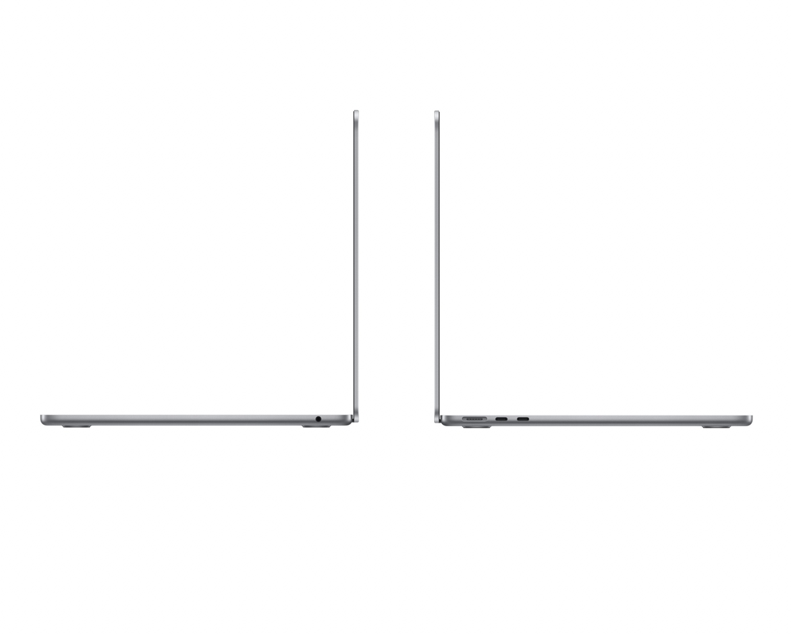 Ноутбук Apple MacBook Air 13 (2022) (Z15S002TA) (Apple M2/13.6"/2560x1664/24GB/256GB SSD/Apple graphics 8-core/Wi-Fi/macOS) Space Gray (серый космос) - фото 1