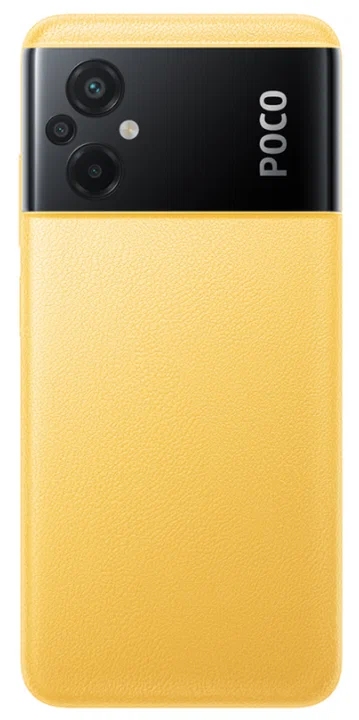 Смартфон Xiaomi POCO M5 4/128 ГБ, желтый - фото 1