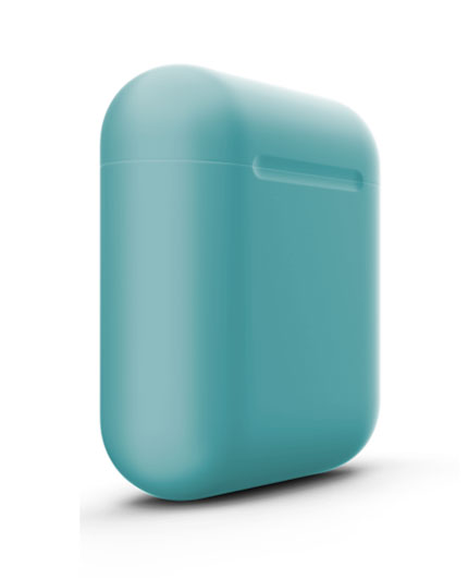 Наушники Apple Airpods 2 Color (без беспроводной зарядки чехла) (Голубой матовый) - фото 0