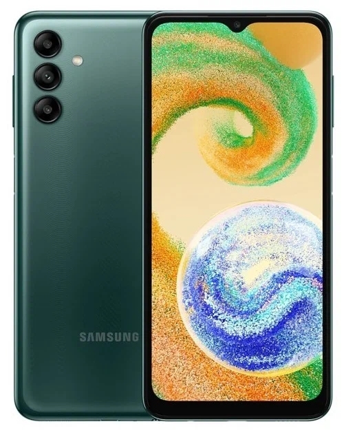 Смартфон Samsung Galaxy A04s 4/64 ГБ, зеленый - фото