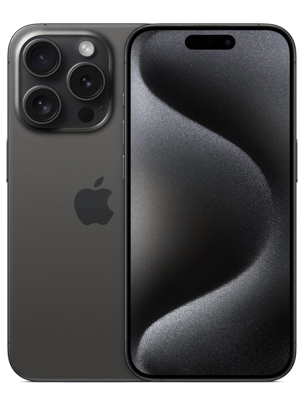 Смартфон Apple iPhone 15 Pro 128GB, black - фото