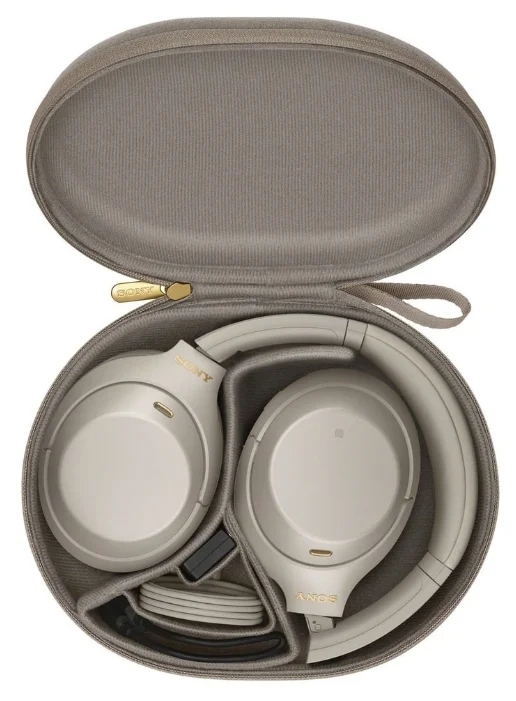 Беспроводные наушники Sony WH-1000XM4 (Silver) - фото 3