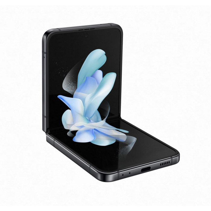 Смартфон Samsung Galaxy Z Flip4 256GB, серый - фото 1