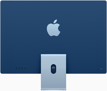 Apple iMac 24" (MGPL3) Retina 4,5K // Чип Apple M1 8-Core CPU, 8-Core GPU // 8 ГБ, 512 ГБ, Синий цвет (2021) - фото 0