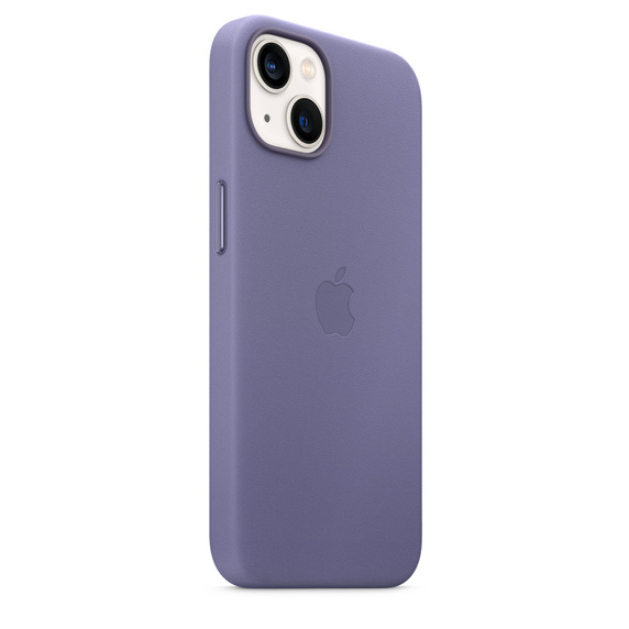 Кожаный чехол MagSafe для iPhone 13, цвет «сиреневая глициния» - фото 0
