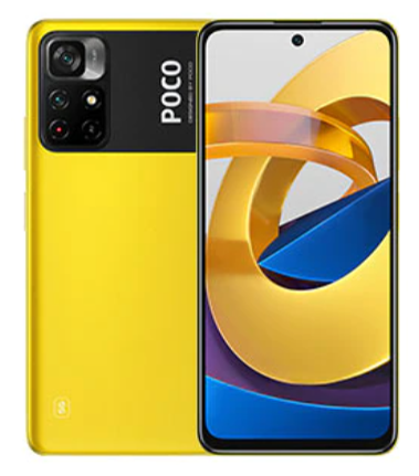 Смартфон Xiaomi Poco M4 Pro 5G 4/64 ГБ Global, желтый - фото