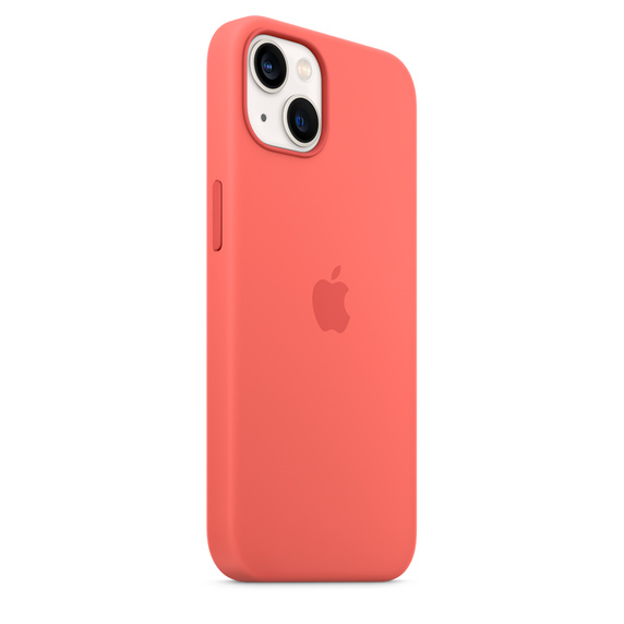 Силиконовый чехол MagSafe для iPhone 13, цвет «розовый помело» - фото 0