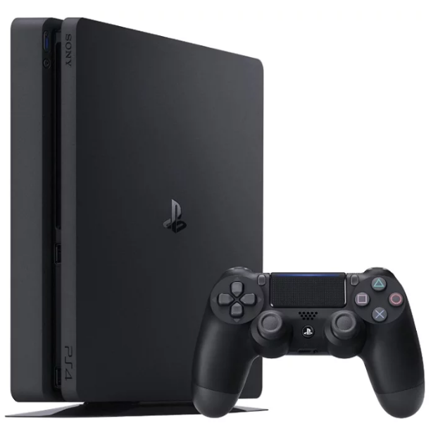 Игровая приставка Sony Playstation 4 Slim 500GB (Черный) - фото