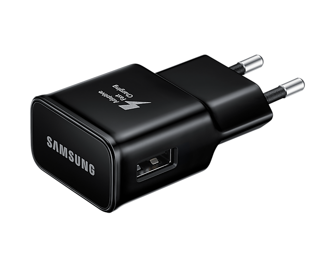 Samsung Сетевое зарядное устройство EP-TA20EBECGRU + кабель USB Type-C, черный - фото 1