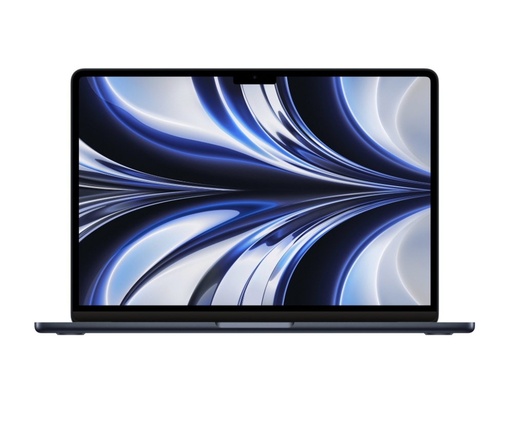 Ноутбук Apple MacBook Air 13 (2022) (Z160004BY) (Apple M2/13.6"/2560x1664/24GB/256GB SSD/Apple graphics 8-core/Wi-Fi/macOS) Midnight (Темная ночь) - фото