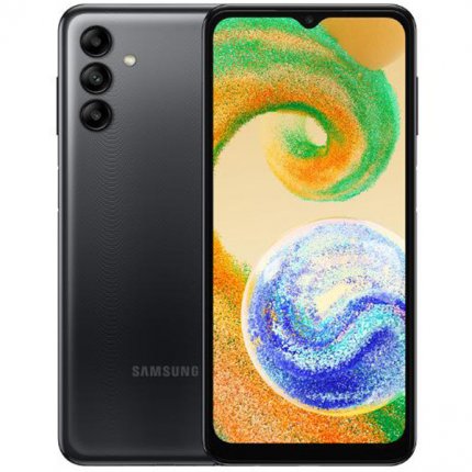 Смартфон Samsung Galaxy A04s 4/64 ГБ, черный - фото
