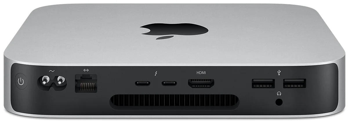 Настольный компьютер Apple Mac Mini 2020 (MGNR3) Tiny-Desktop/Apple M1/8 ГБ/256 ГБ SSD/Apple Graphics 8-core/OS X серебристый - фото 1