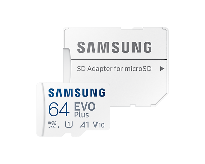 Карта памяти micro SDXC 64Gb Samsung EVO Plus UHS-I U1 A1 + ADP 130Mb/s (MB-MC64KA) - фото 4
