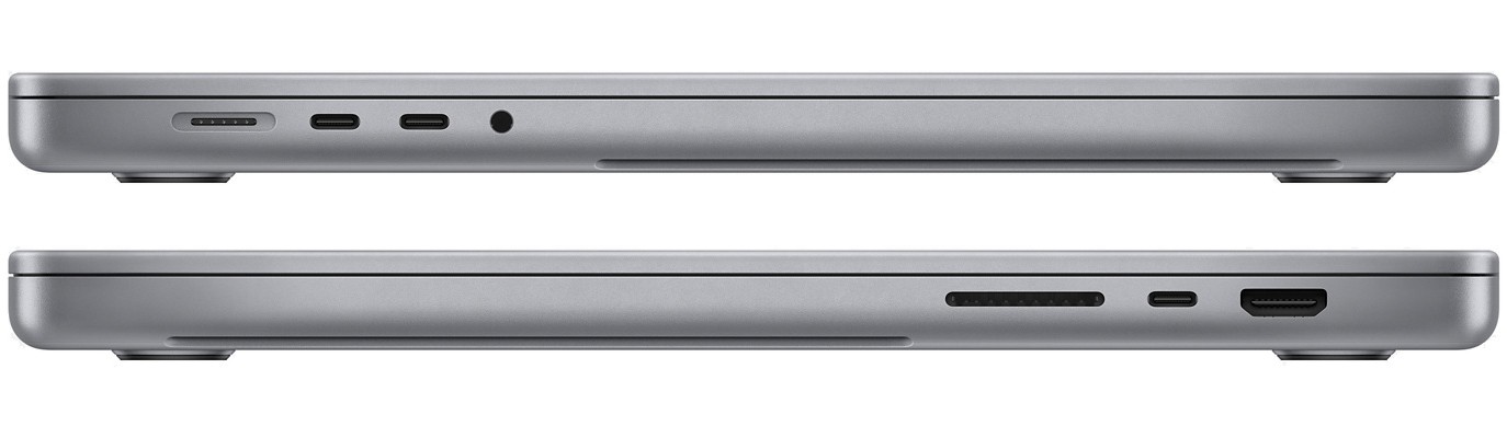 Apple MacBook Pro 16" MK193RU/A (M1 Pro 10C CPU, 16C GPU, 2021) 16 ГБ, 1 ТБ SSD, серый космос - фото 1